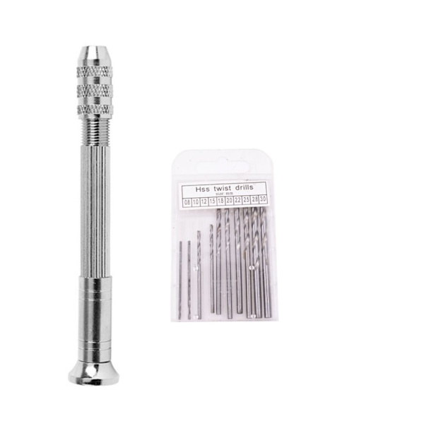 Handtwistborr Handborrverktyg 0,8-3,0MM 11ST 0,8-3,0MM 0.8-3.0mm 11PCS