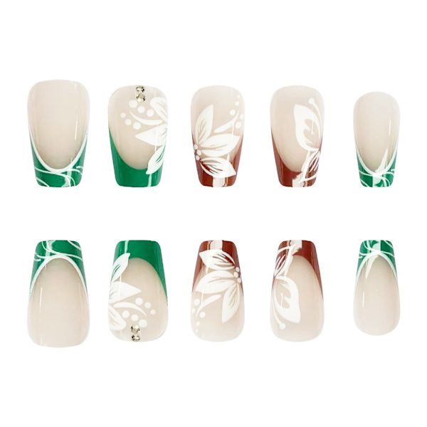 Franska Fake Nails False Nail ZF-13 ZF-13 ZF-13