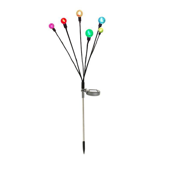 Firefly Lights LED Solar Powered FARGET LYS 6 LIGHTS2 2 colored light 6 lights2-2