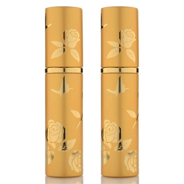 2 kpl uudelleentäytettävät hajuvesipullot kosmetiikkasäiliöt GOLD 2 kpl Gold 2Pcs-2Pcs