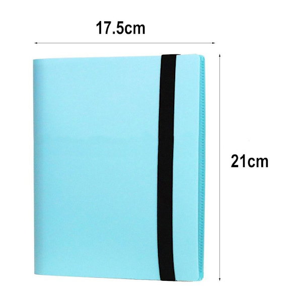 Pikakameravalokuva-albumi, 3 tuuman kuvien tallennustila 160 160 Pockets-Blue