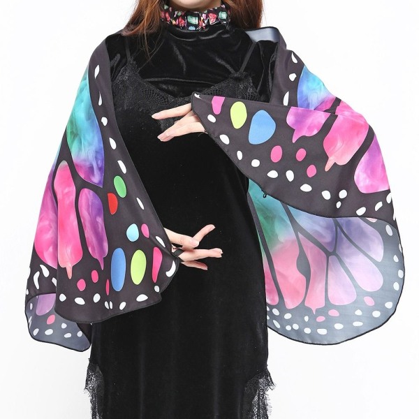 Butterfly Wings Sjal Butterfly Tørklæde L L L