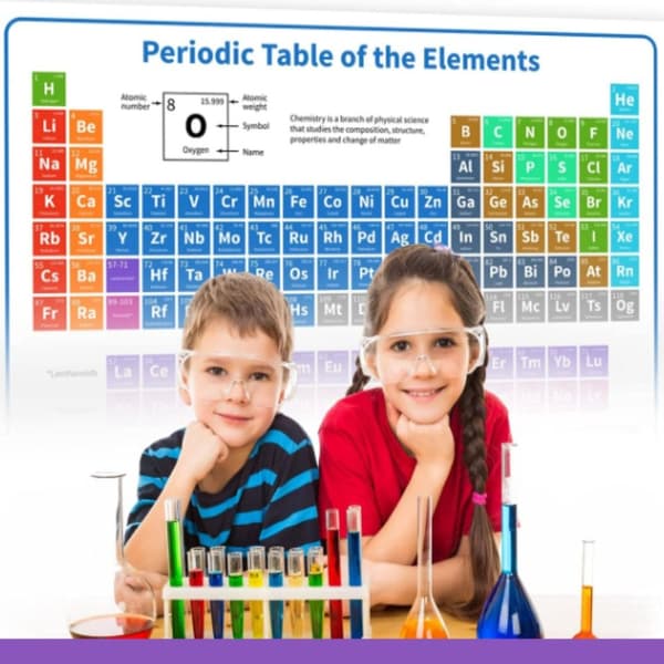 Pedagogiske plakater Wall Chart Elements Plakat