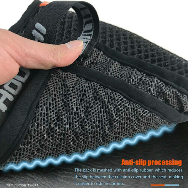 Motorcykel Motorcykel Åndbar sædepude 3D Mesh Net Pad