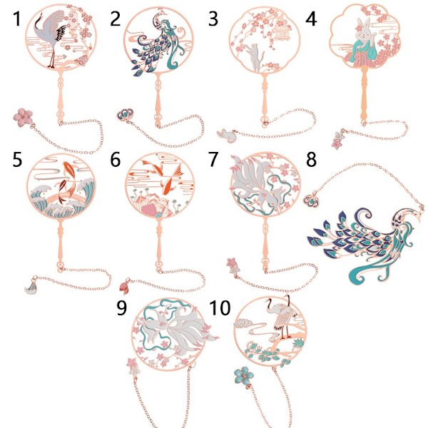 Mässing Bokmärke Bokklipp Pagination Mark 3