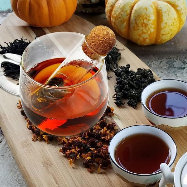 3 stk Glas Te Infuser Glas Te Si Glas Sier