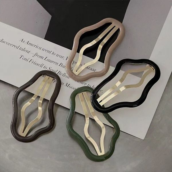 3/5 KPL pilven muotoiset ontot klipsipuolen hiusklipsit 5 KPL SEKAISET 5PCS Mixed Color