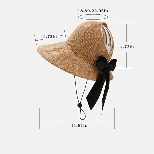 Solhatte Scallop Cap SORT Black