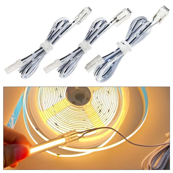 LED Strip Spænder Lys Strip Fiksering Clip 8MM 8mm