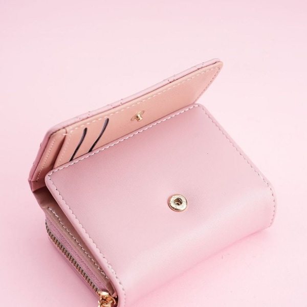 Liten lommebok myntveske ROSA Pink