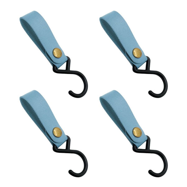 4 stk PU-læderkroge Campingstativ 6 6 6