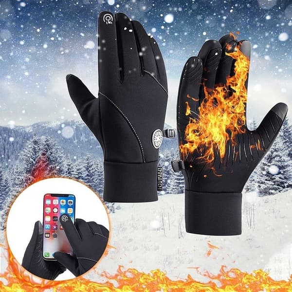Outdoor Handskar Touch Screen Vantar GRÅ XL grey XL