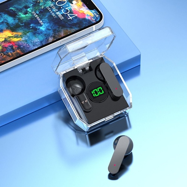 Bluetooth Headset Trådlöst Headset GRÖN Green