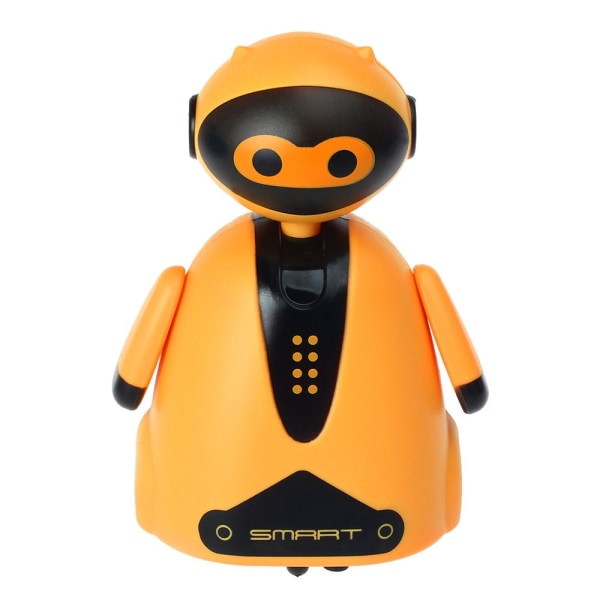 Elektrisk induktiv robotlegetøj Originalelektrisk robot ORANGE orange