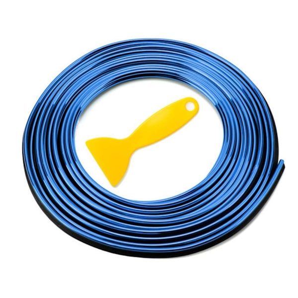5M Decoration joustavat nauhat koristelistat SININEN blue
