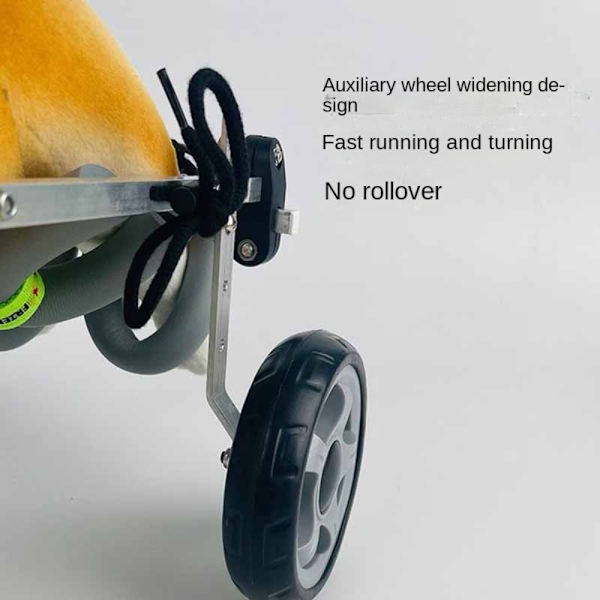 Justerbar hundekørestol Mobility Aid Trolley XS XS