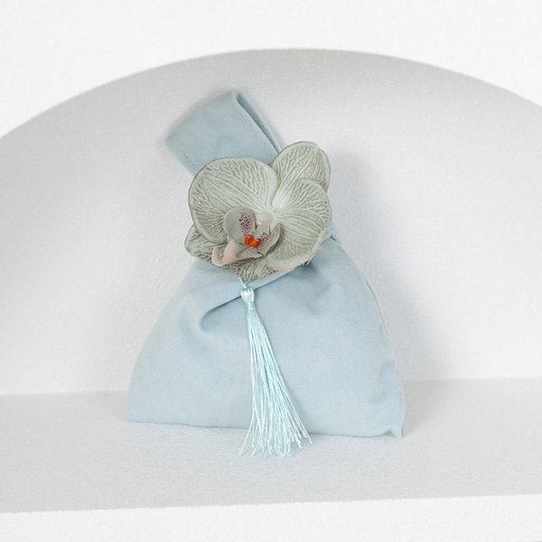 Velvet Candy Bag Candy Lahjakassi SININEN Blue
