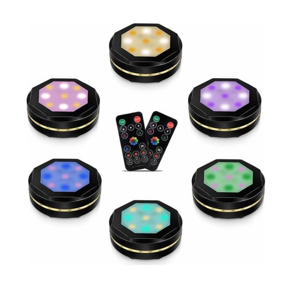 3D Nattlys Led Flash Lampe HVIT white
