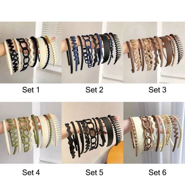 8kpl Set Hammaspäänauhat SET 4 SET 4 Set 4