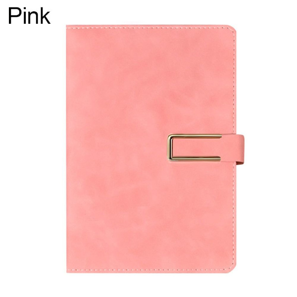 A5 Notebook Ledger Book PINK Pink