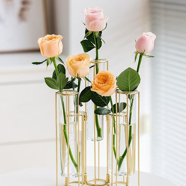 Hængslet blomstervase Glasvase C C C