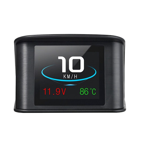 Bil Head Up Display Digital Speedometer Bil HUD Black