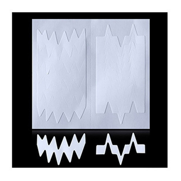 50 kpl ranskalainen kynsitarra kynsien parannus STYLE-7 STYLE-7 Style-7