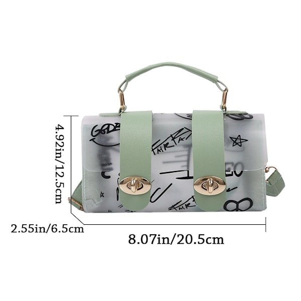 Axelväska Messenger Bag VIT white