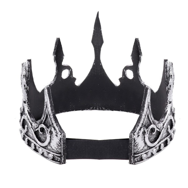 King's Crown Keskiaikainen King's Crown Head HOPEAA silver