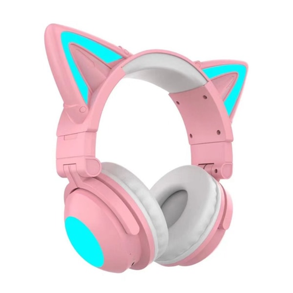 Trådløse hodesett Musikk Bluetooth PINK pink