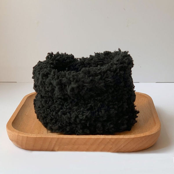 10 kpl Chenille Sticks Thread Twist Rope MUSTA black