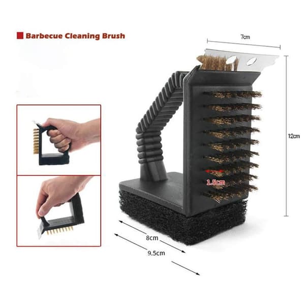 BBQ Brush Edge Tool Clean Scraper