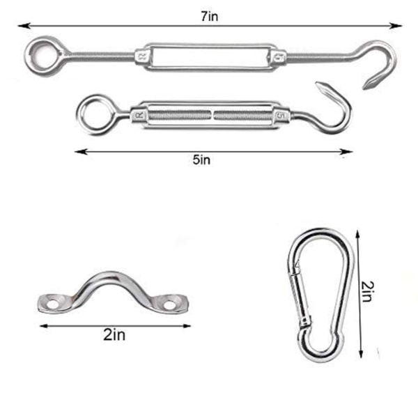 Wire Rope Kit Turnbuckle Wire Strammer Kit Globe String Light