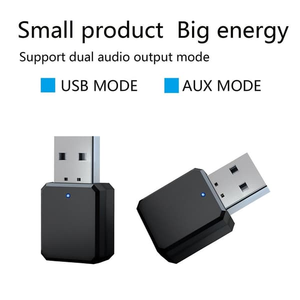 Audio Transmitter Bil AUX Højttaler Modtager Adapter