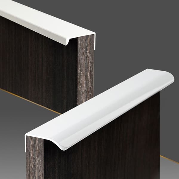 Dolda handtag Skåp drar RIGHT ANGLE-120MM RIGHT ANGLE-120MM Right angle-120mm