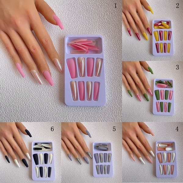Ballerina Nail False Nails 4 4 4