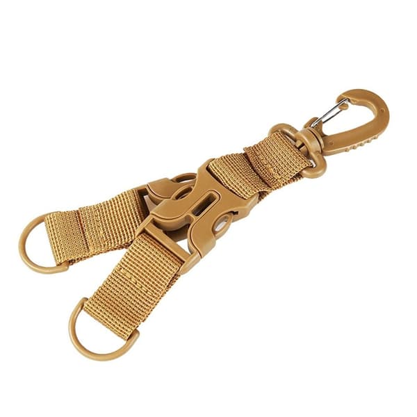 Molle Ribbon Hook EDC Outdooor Clip MUSTA Black