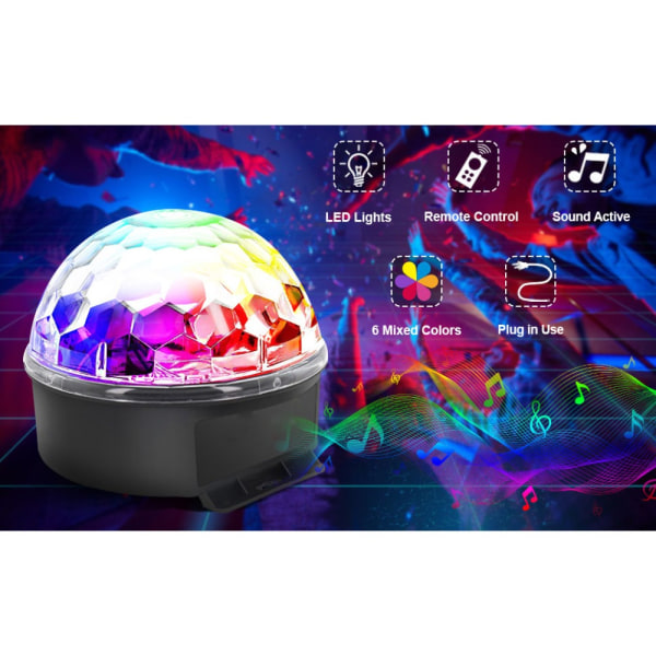 LED-lavavalo Big Magic Ball Disco Ball