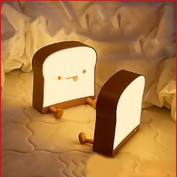 Sarjakuva Toast Bread Nightlights STYLE A STYLE A Style A