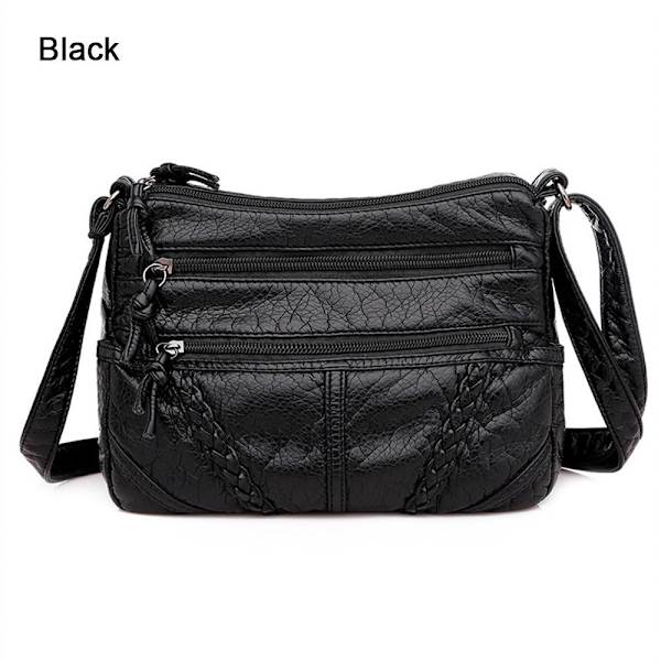 Crossbody-väskor i PU-läder Tygväska SVART black