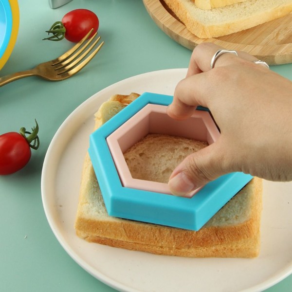 Sandwich Cutter Set Smörgåsformar HEXAGON HEXAGON Hexagon