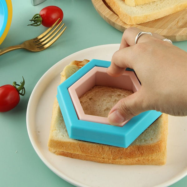 Sandwich Cutter Sett Sandwich Molds HEXAGON HEXAGON Hexagon