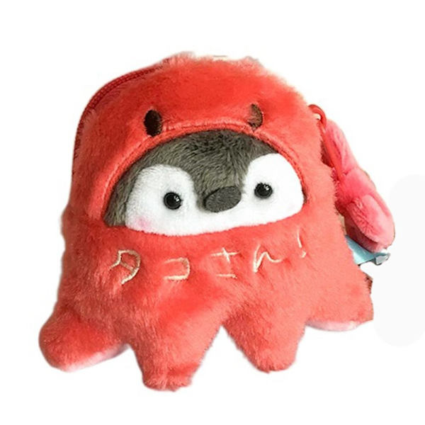 Sarjakuva Penguin Purse avaimenperäriipus 3 3 3