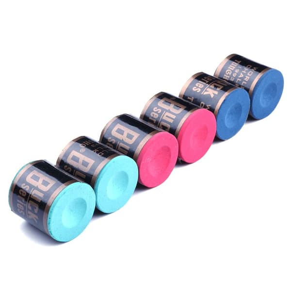 2stk/sett Cue Chalk Billiard Chalks RØD RØD red