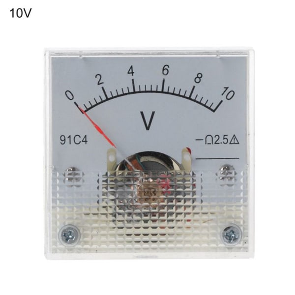 DC Voltmeter Analog Panel Meter 0-10V 0-10V 0-10V