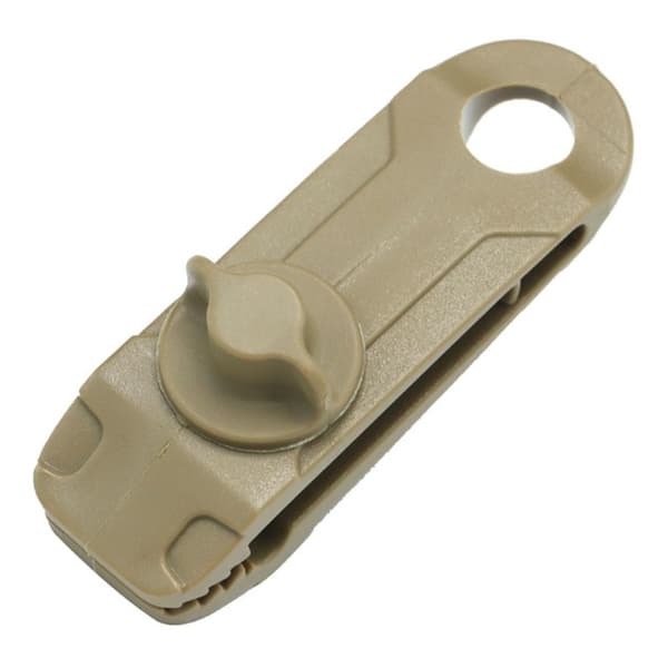 3kpl suojaklipsit Alligator Clip Hook RED Red