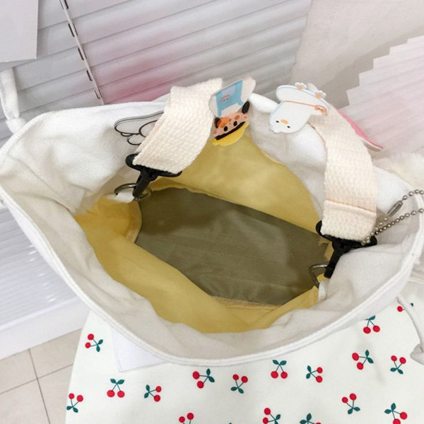 Axelremsväska Crossbody-väskor VIT white