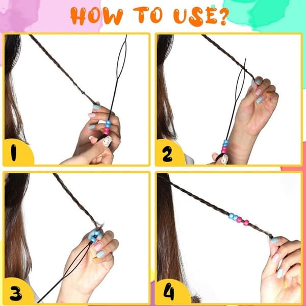 Quick Beader -hiushelmisetti SET H SET H SET H