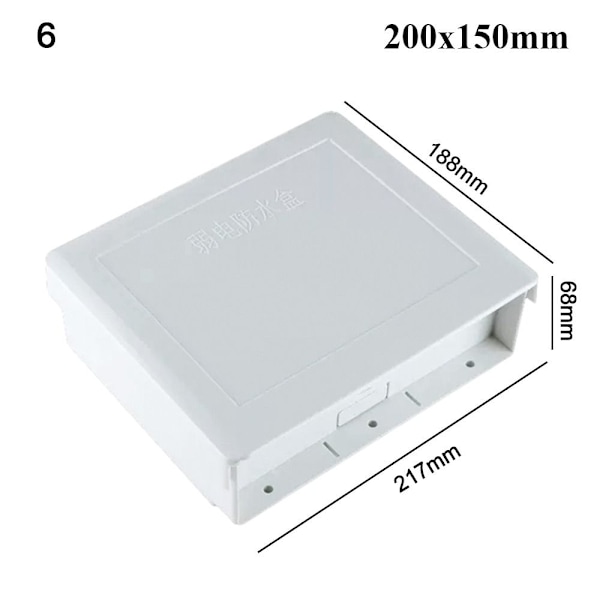 Kapsling Project Case Junction Box 200X150MM6 6 200x150mm6