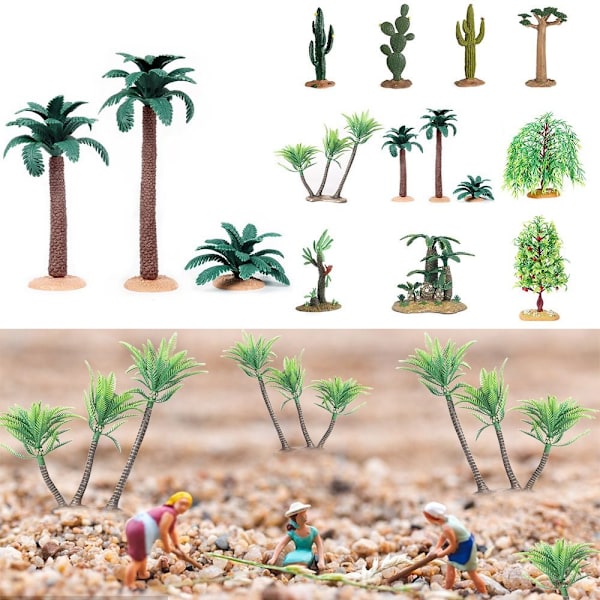 Artificial Cactus Models Miniature Fruit Tree 3 3 3